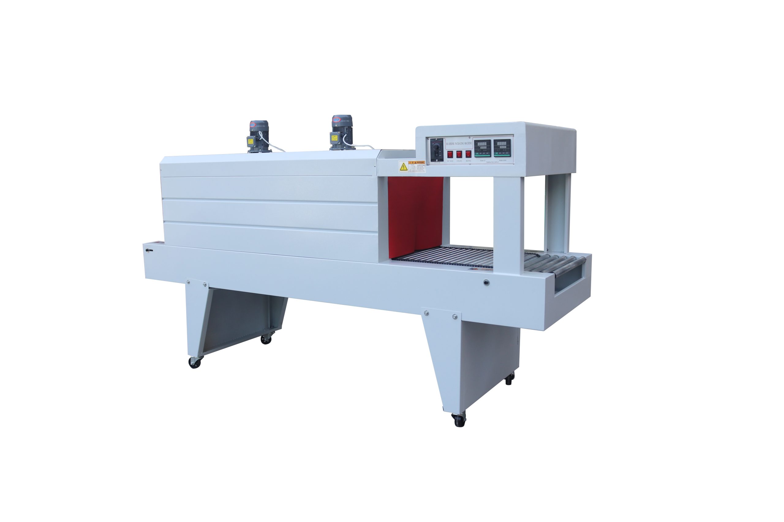 Servo driven sleeve wrapper