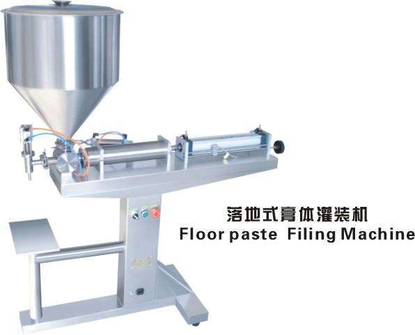 Floor type pneumatic liquid filling machine